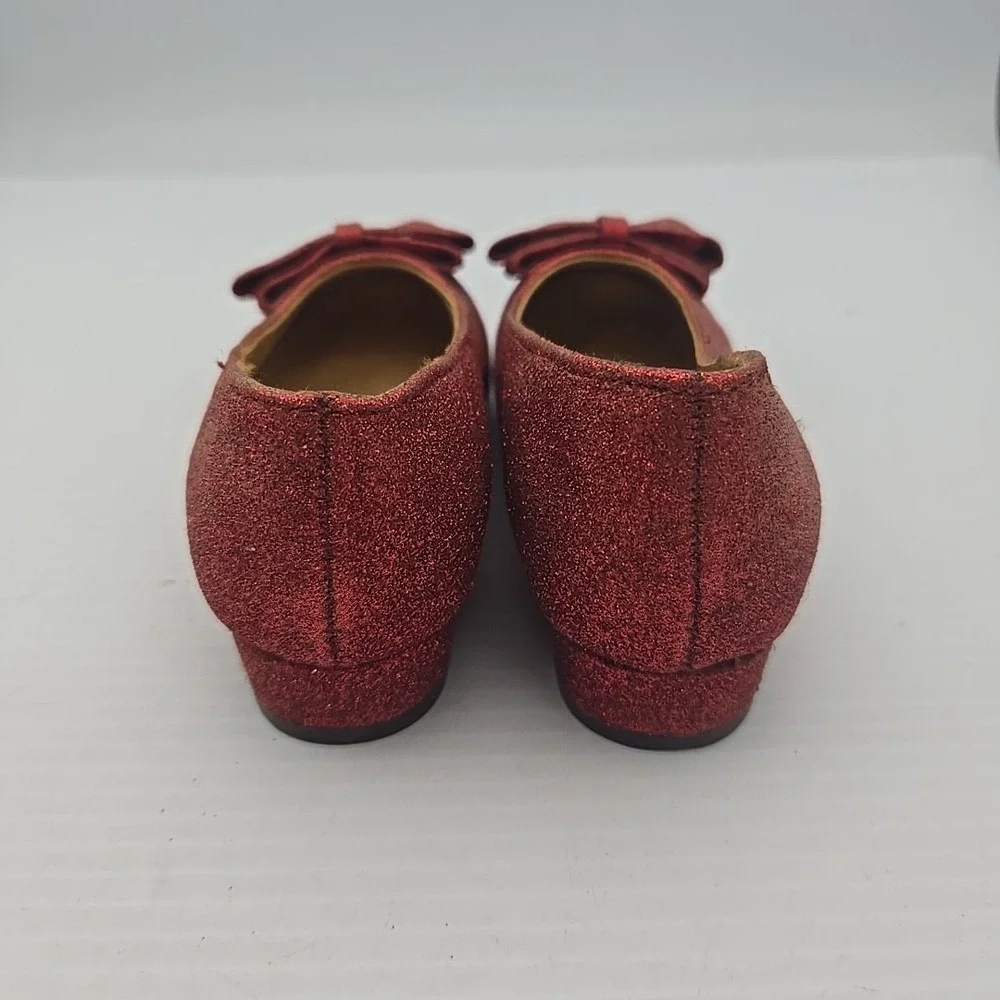 FAO Schwarz Dorothy's RUBY SLIPPERS JUDY GARLAND Wizard of‎ Oz ~ Kid Size 8